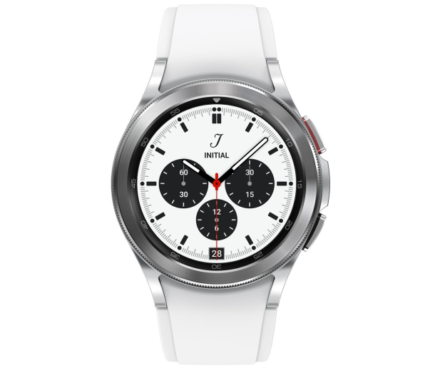 SAMSUNG Galaxy Watch 4 Classic LTE 42 lte  mm srebrny - 671344 - zdjęcie 2